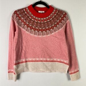 Patterned ski sweater